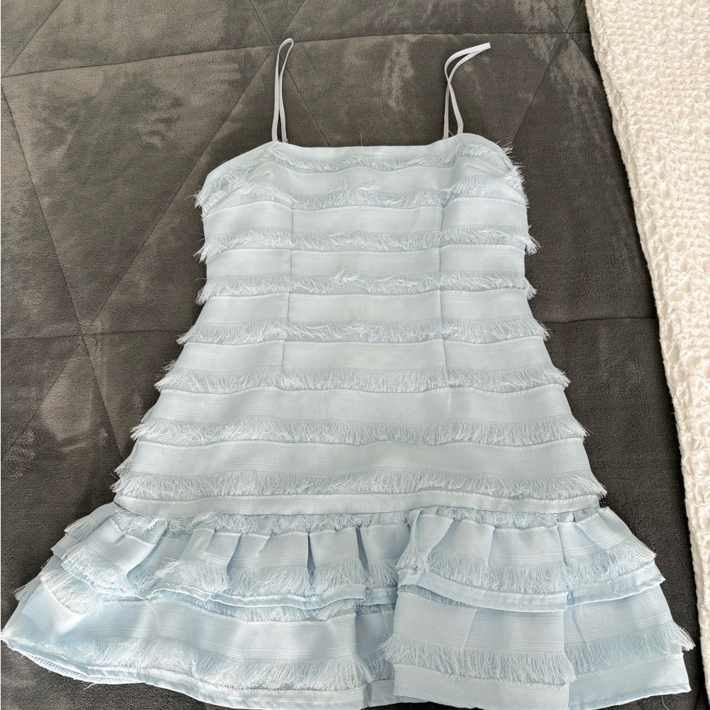 Princess Polly Light Blue Dress